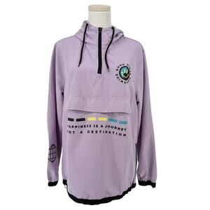 Trademark Brooklyn MFG Co Jacket Women’s S Good Vibes Worldwide Streetwear